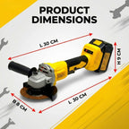 XLNT Cordless Angle Grinder 48v - XTCAG-129 XLNT