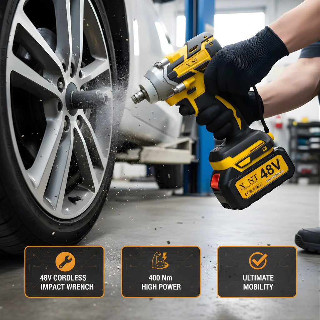 XLNT 48V Impact Wrench Kit 450Nm – XTCIWK130 XLNT