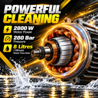 XLNT 280 Bar 2800W High Pressure Car Washer XTHPW19K2