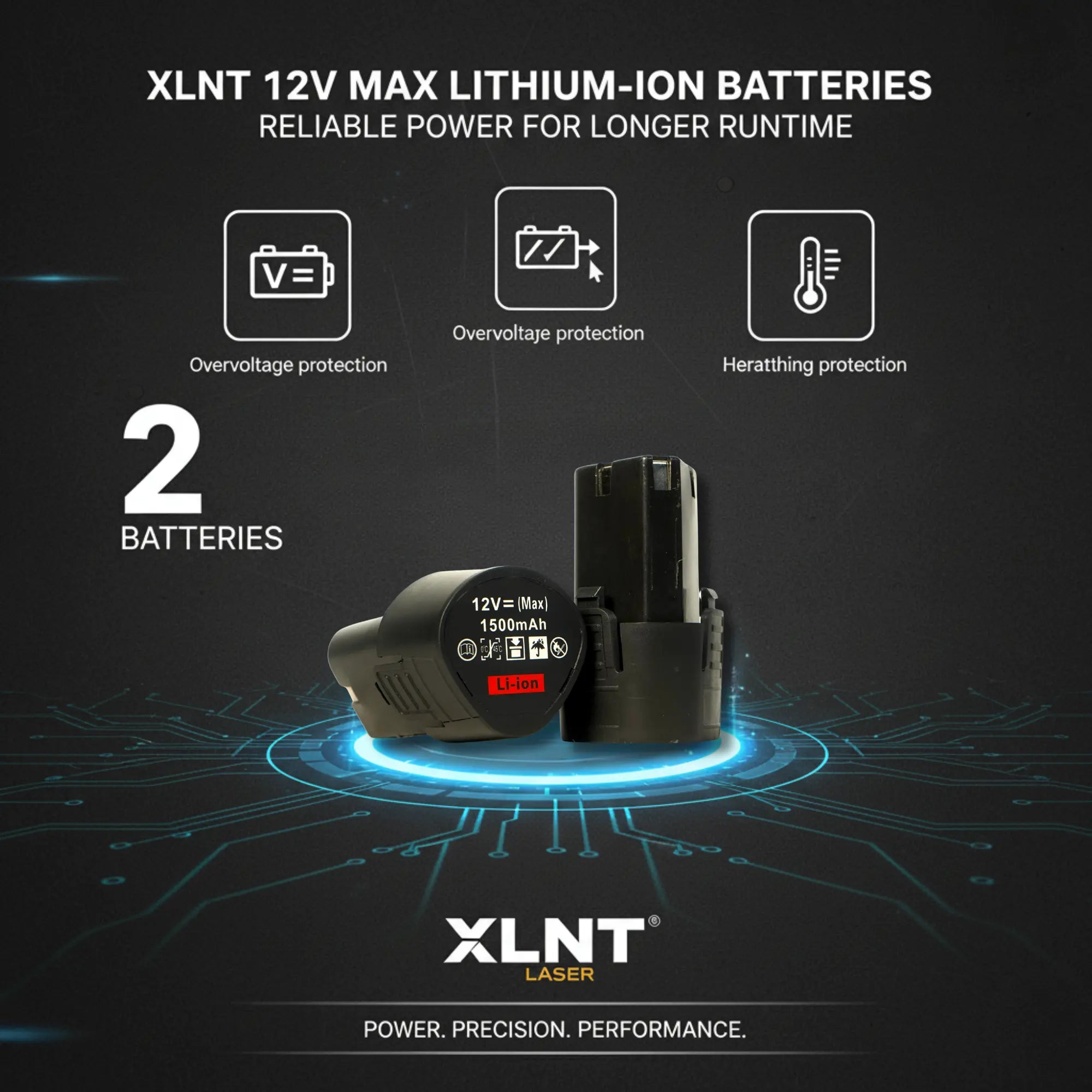 XLNT 12V Cordless Drill Machine Tool Kit – XTCDS 126 XLNT