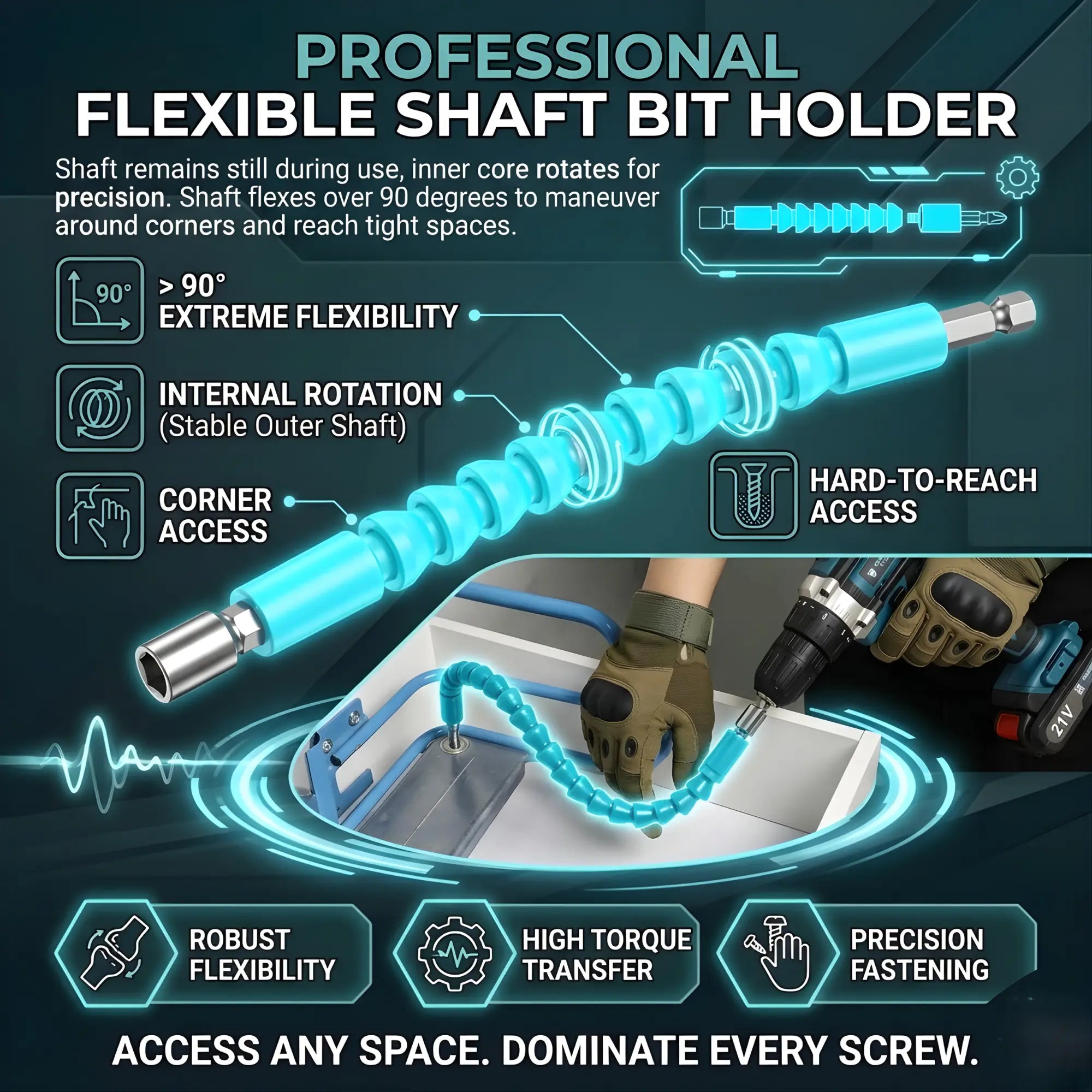 THOR 21v Cordless Drill For Home Use - THCDK53 THOR