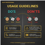 XLNT 21V Cordless Impact Drill Set | Brushless Motor | 220NM | 25+1 Torque | 2 Batteries 4000mAh- XTCIDK97