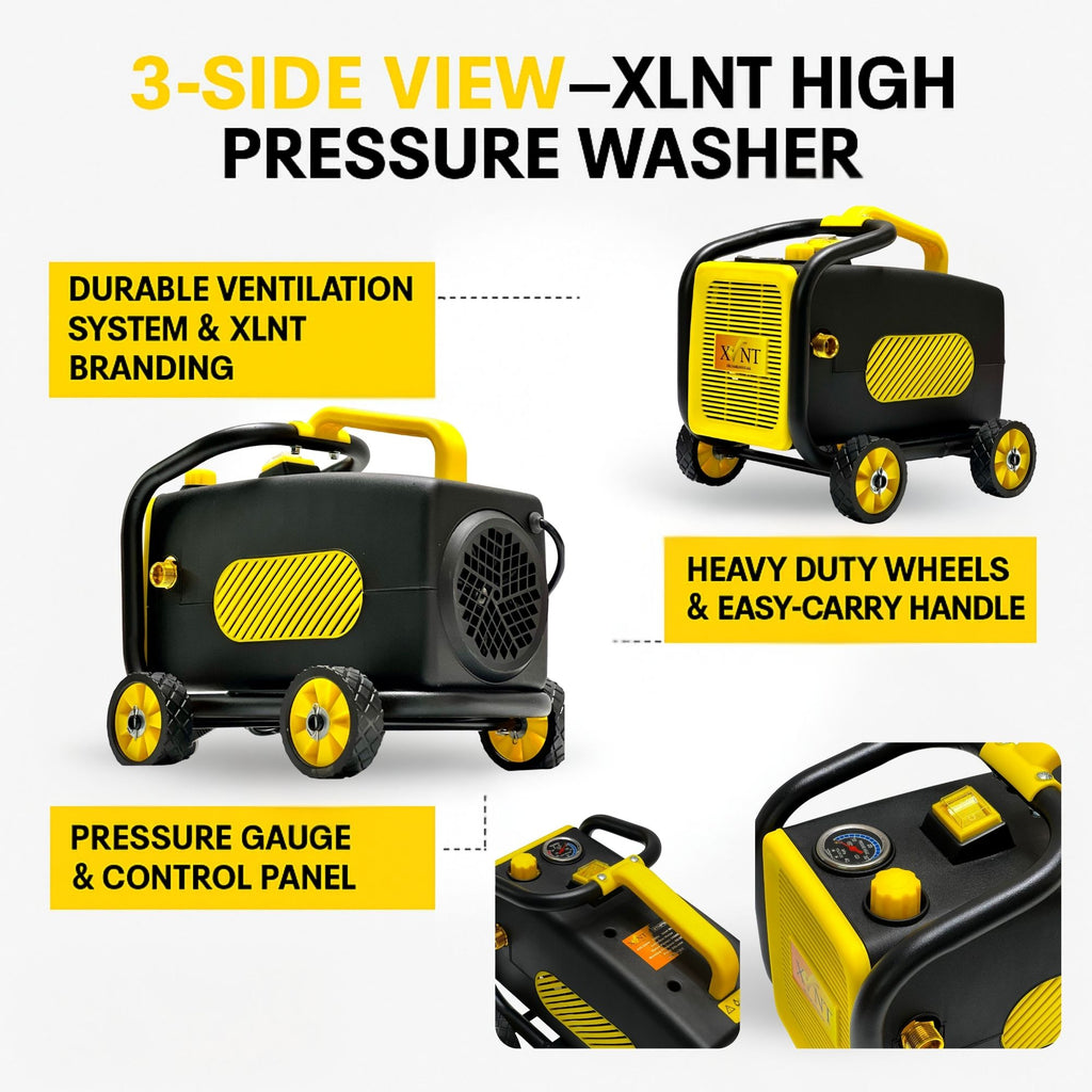 XLNT High Pressure Washer 3000W 300 BAR – XTHPW 34