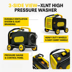 XLNT High Pressure Washer 3000W 300 BAR – XTHPW 34