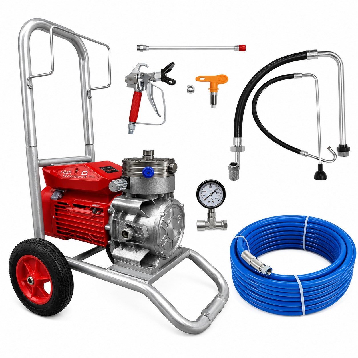 XLNT Airless Paint Sprayer 4000W XTAS-103 front view
