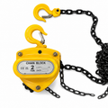 XLNT 2 ton chain pulley block front view