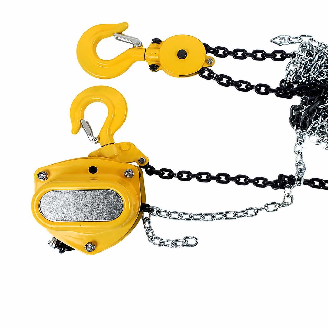XLNT 3 ton chain pulley block front view