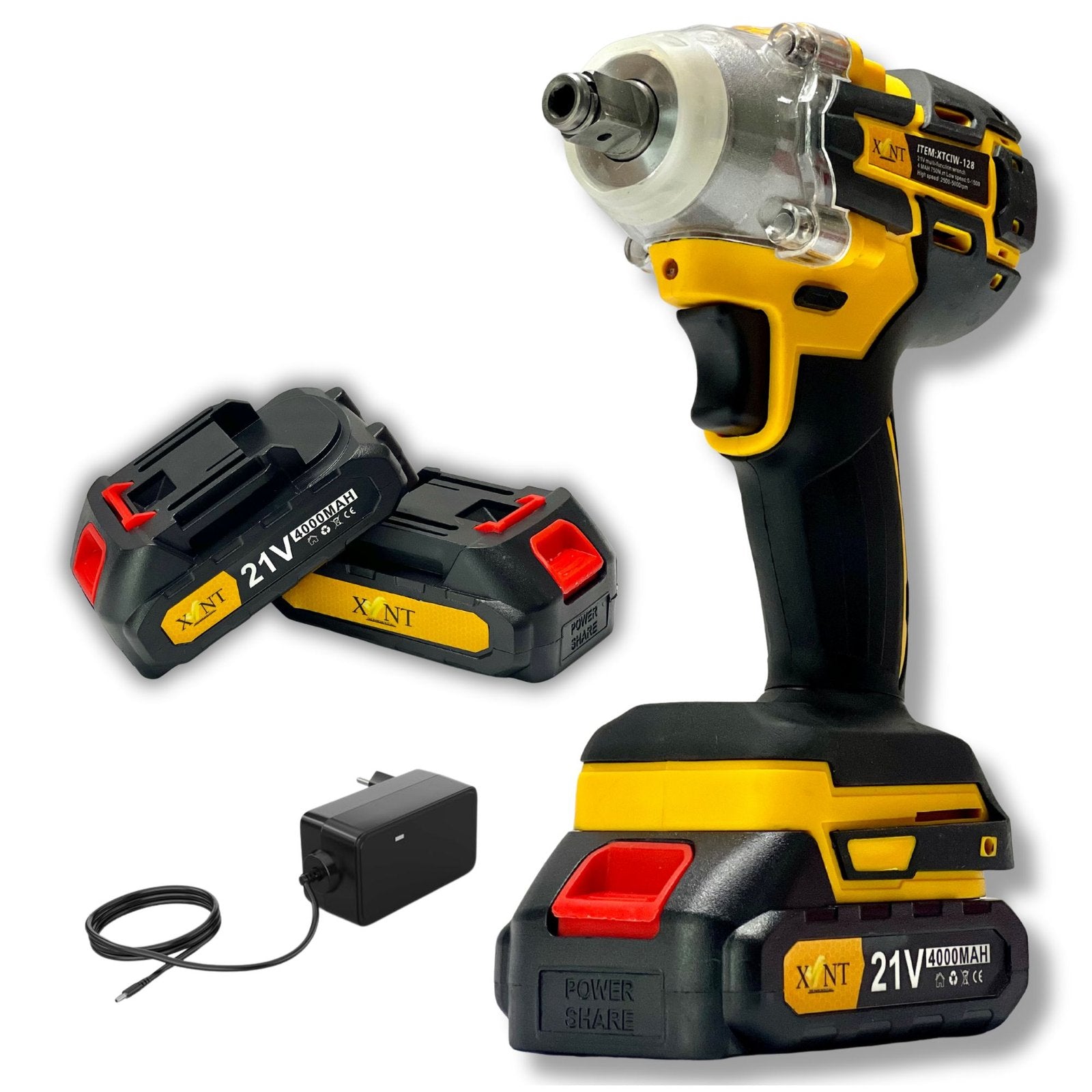 XLNT 21V Heavy Duty Impact Wrench 450Nm – XTCIW 128