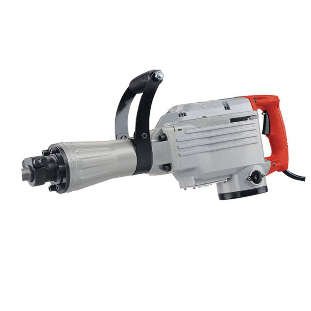 XLNT 1650W Electric Demolition Hammer PH65 - 15KG Heavy Duty Breaker for Concrete