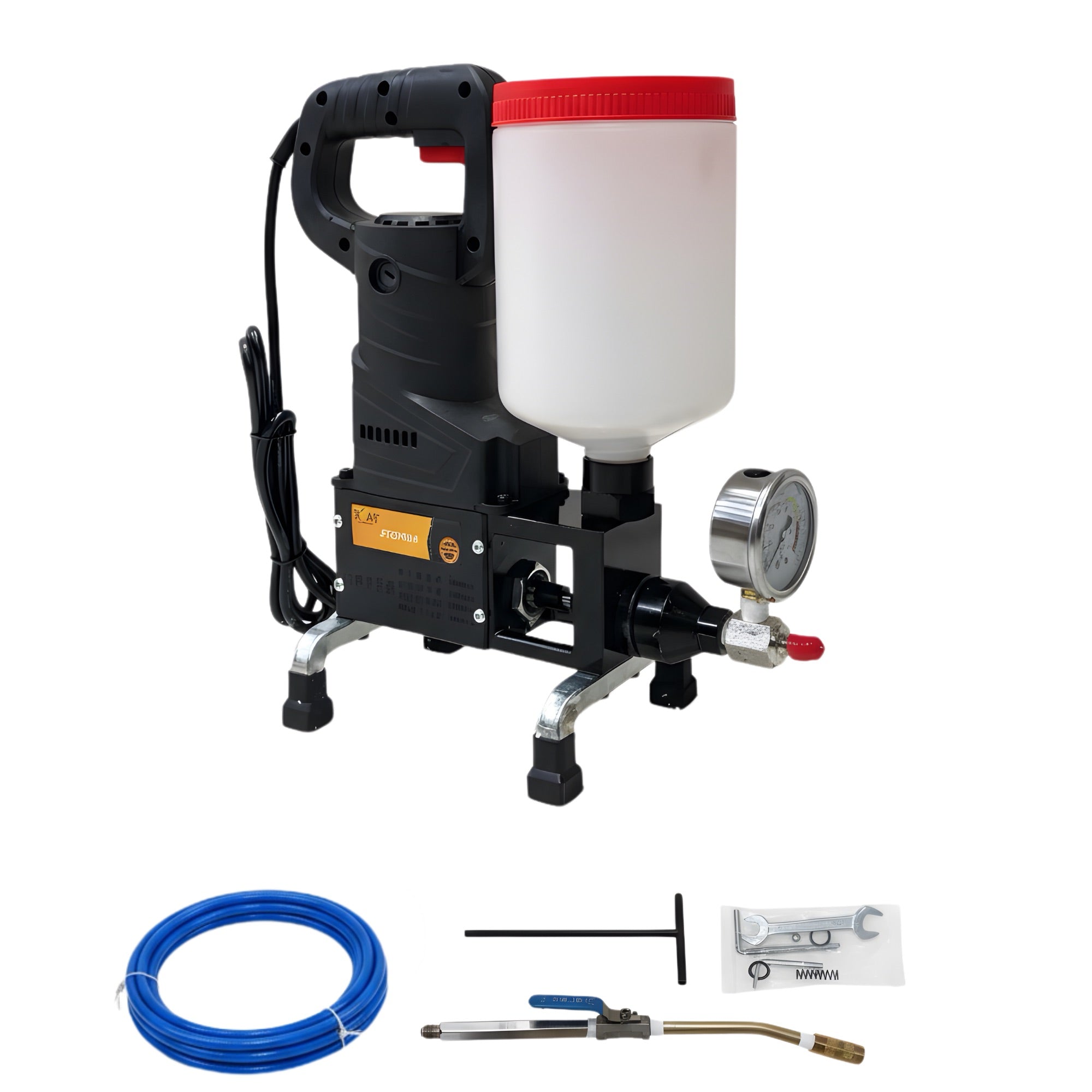 XLNT 1100W High Pressure Grouting Machine XTGPM54 - Precision Grouting Tool with Pressure Control