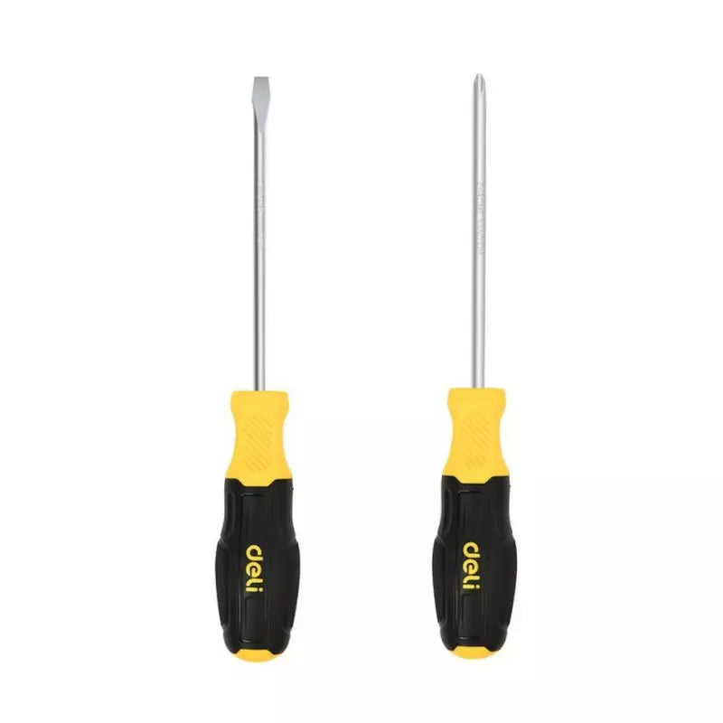 DELI 2 Pcs Screwdriver Set CRV - DL630002N