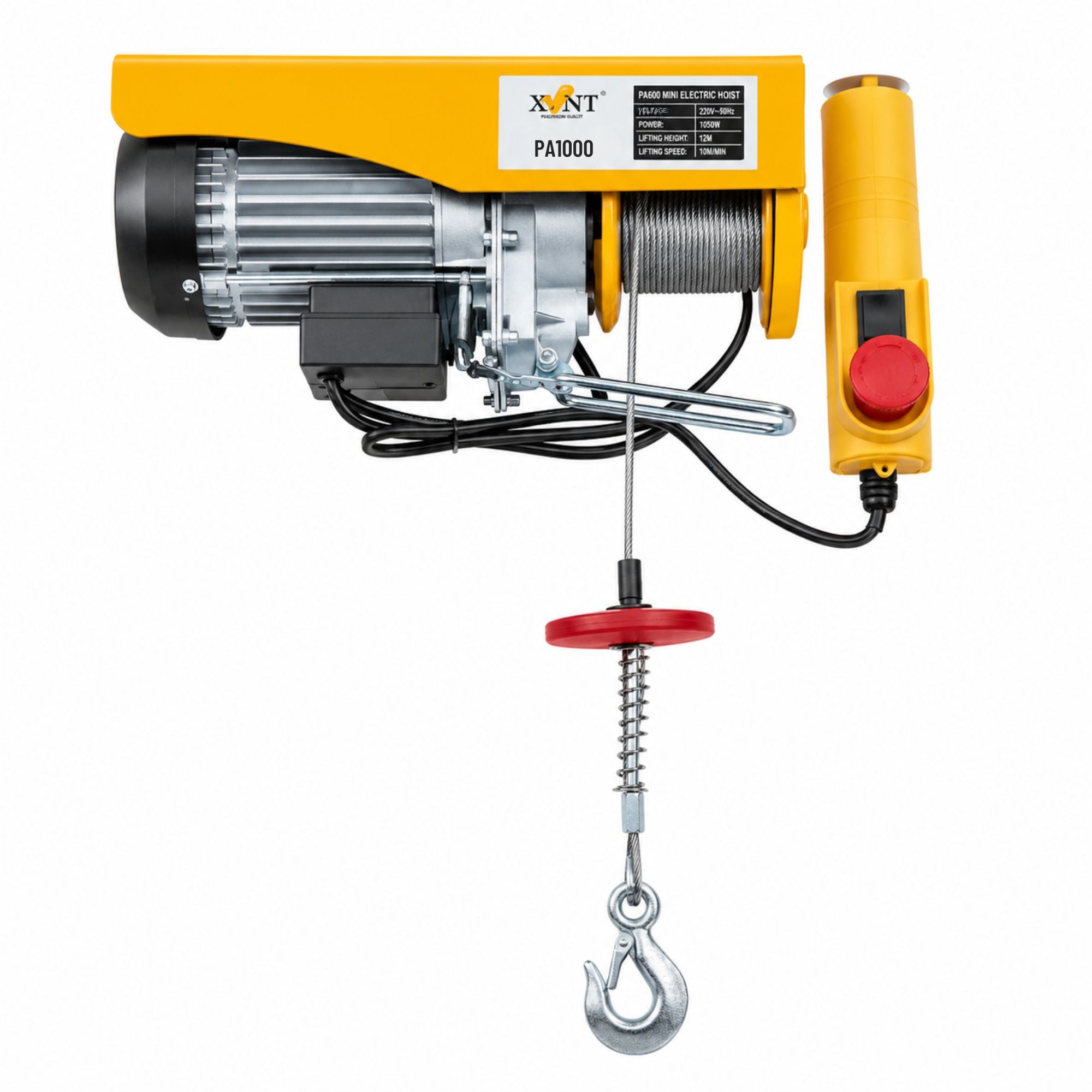 XLNT PA1000 electric hoist front view