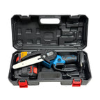 THOR THCC56 chainsaw with two batteries and charger
