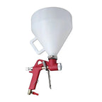 Pneumatic plaster spray gun
