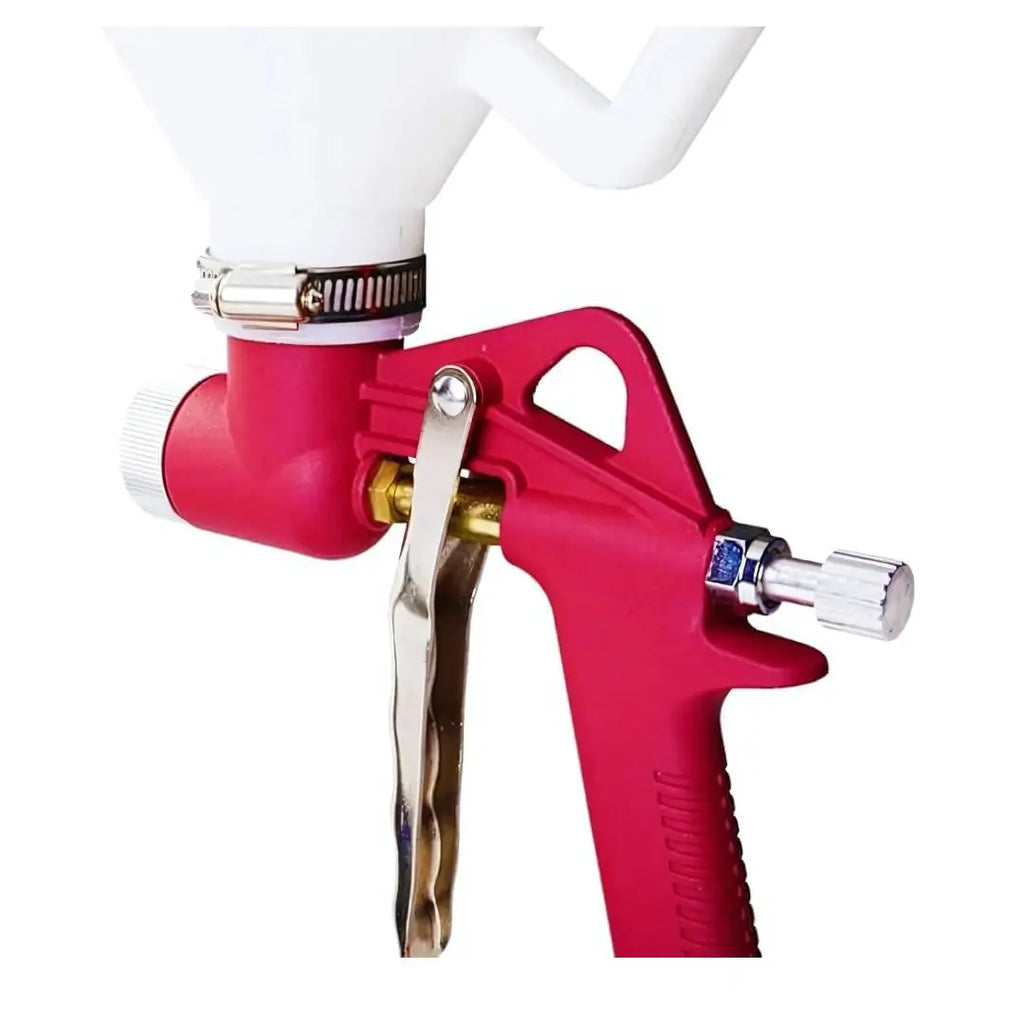 Cement spray hopper gun
