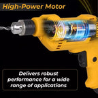 DELI 500W Electric Drill DL-DZ10-E3 - Precision Power Drill with Variable Speed DELI