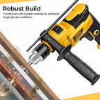 DELI 1050W Electric Impact Drill EDL-CZ13-E3 - High-Power Hammer Drill for Heavy Duty Work