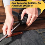 DELI 1050W Electric Rotary Hammer EDL-DC28-E1 - SDS Plus Drill for Concrete & Masonry DELI