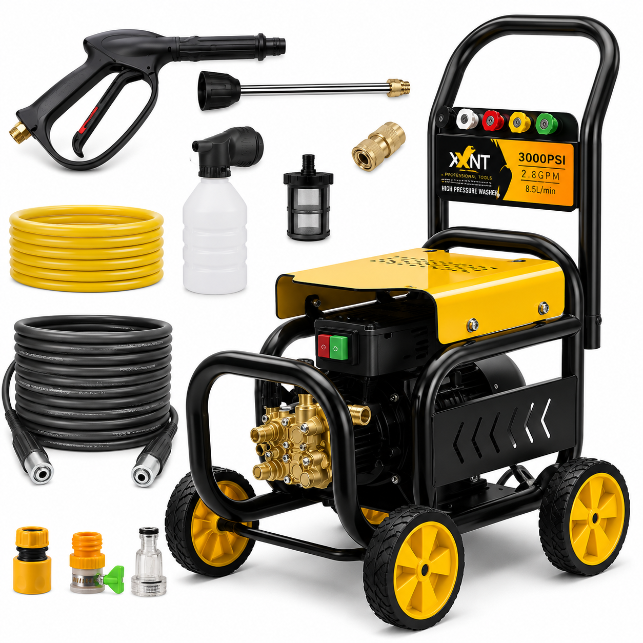 XLNT High Pressure Washer 2750W 270 Bar – XTHPW0628