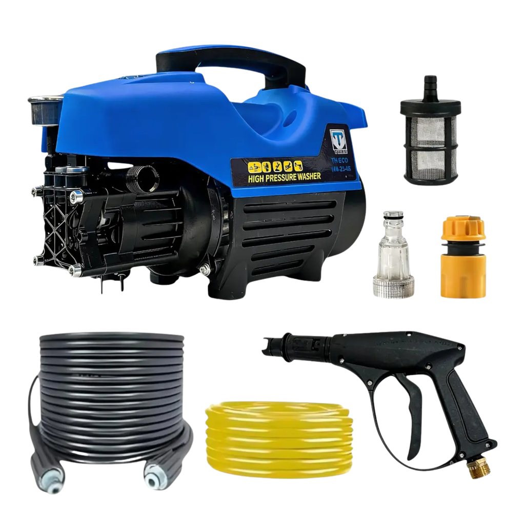 THOR High Pressure Washer THHPW 9 - 2200W Power Washer with Foam Bottle for Deep Cleaning THOR