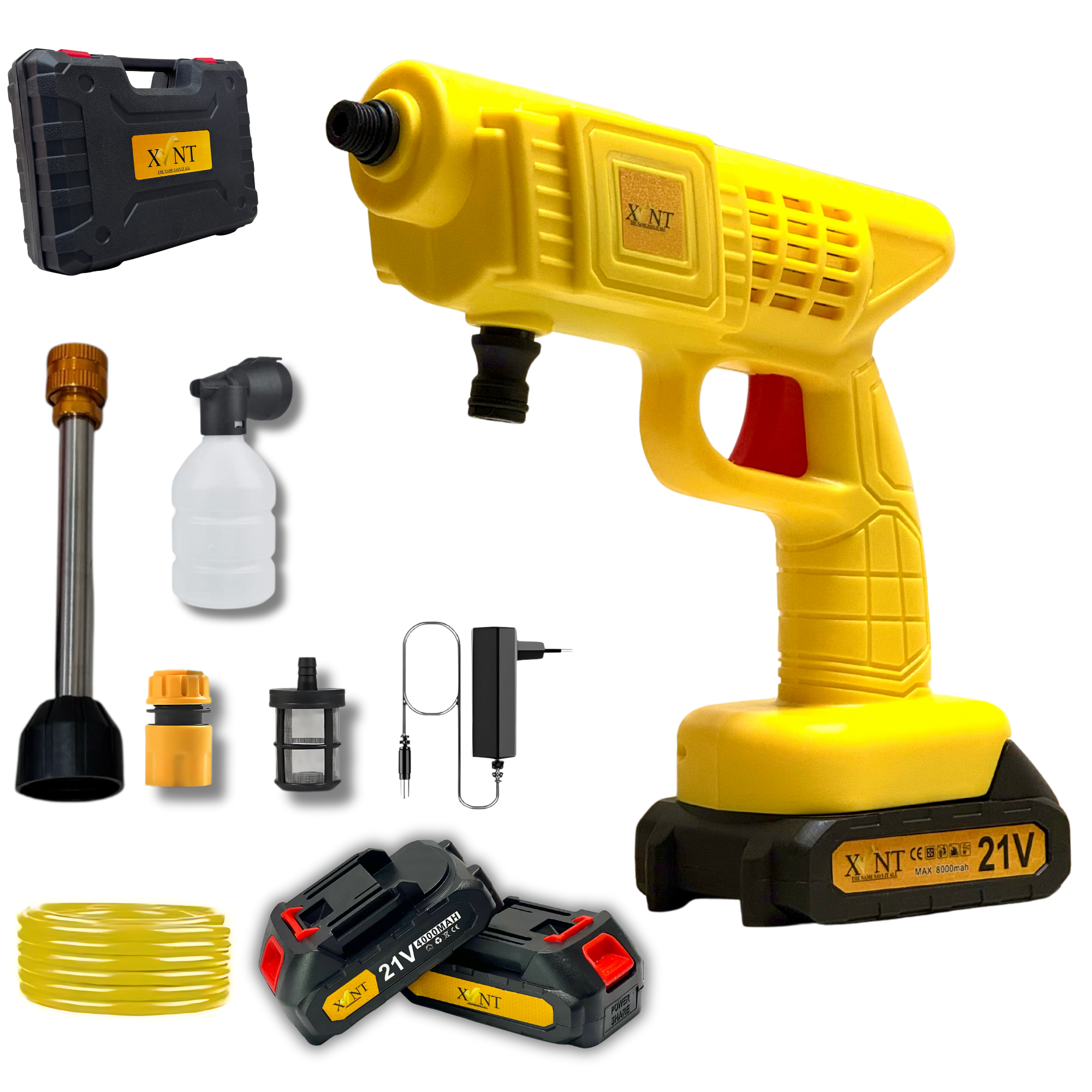 XLNT 21V Cordless Pressure Washer – XTCHPW184B