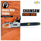 XLNT Gasoline Chainsaw 58CC 18" – XTGCS1158 XLNT