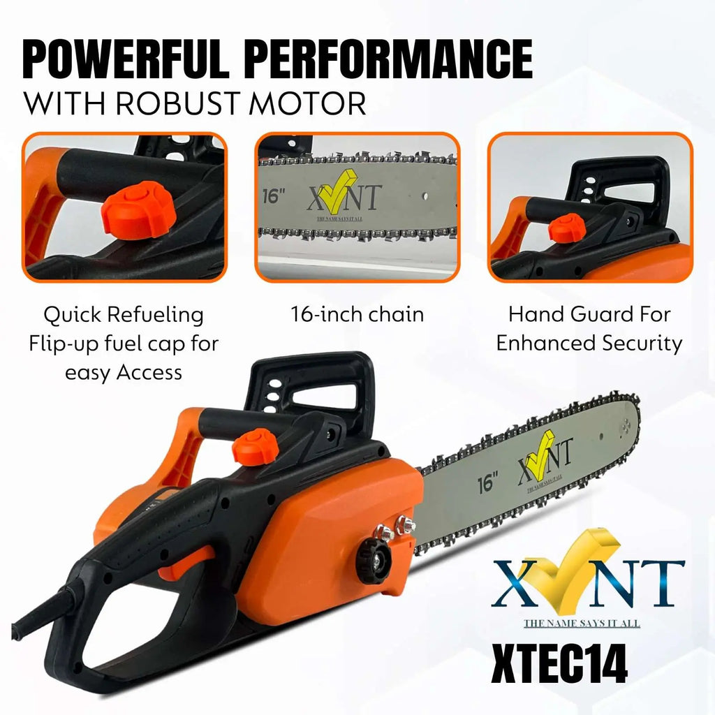 Garden maintenance chainsaw machine