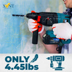 THOR 21V Cordless Rotary Hammer THCRH24226 - Battery Powered SDS Drill for Concrete & Masonry