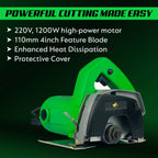 XLNT Marble Cutter 1200W 4 Inch – XTMC 122 XLNT