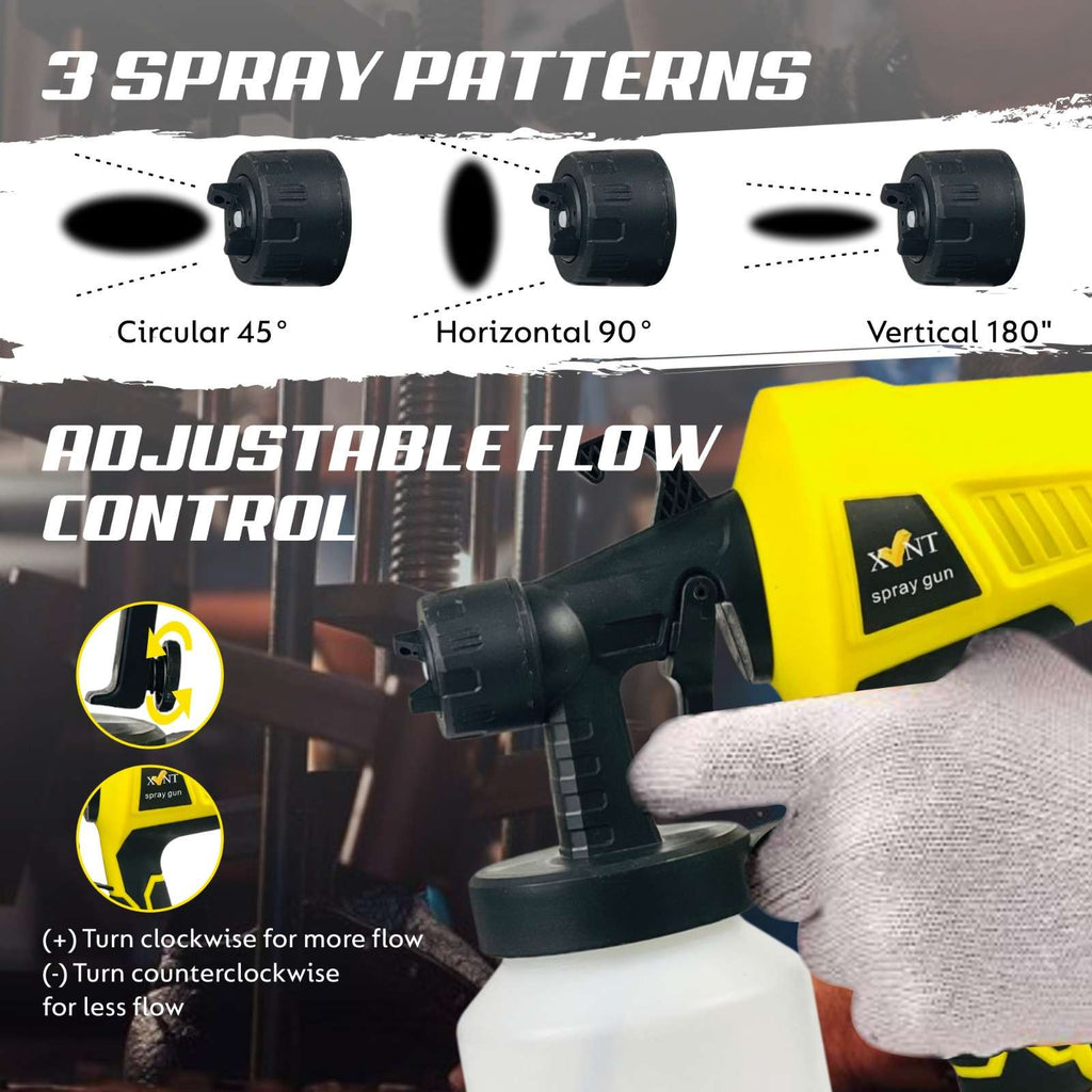 XLNT Electric Paint Spray Gun 500W – XTESG 90