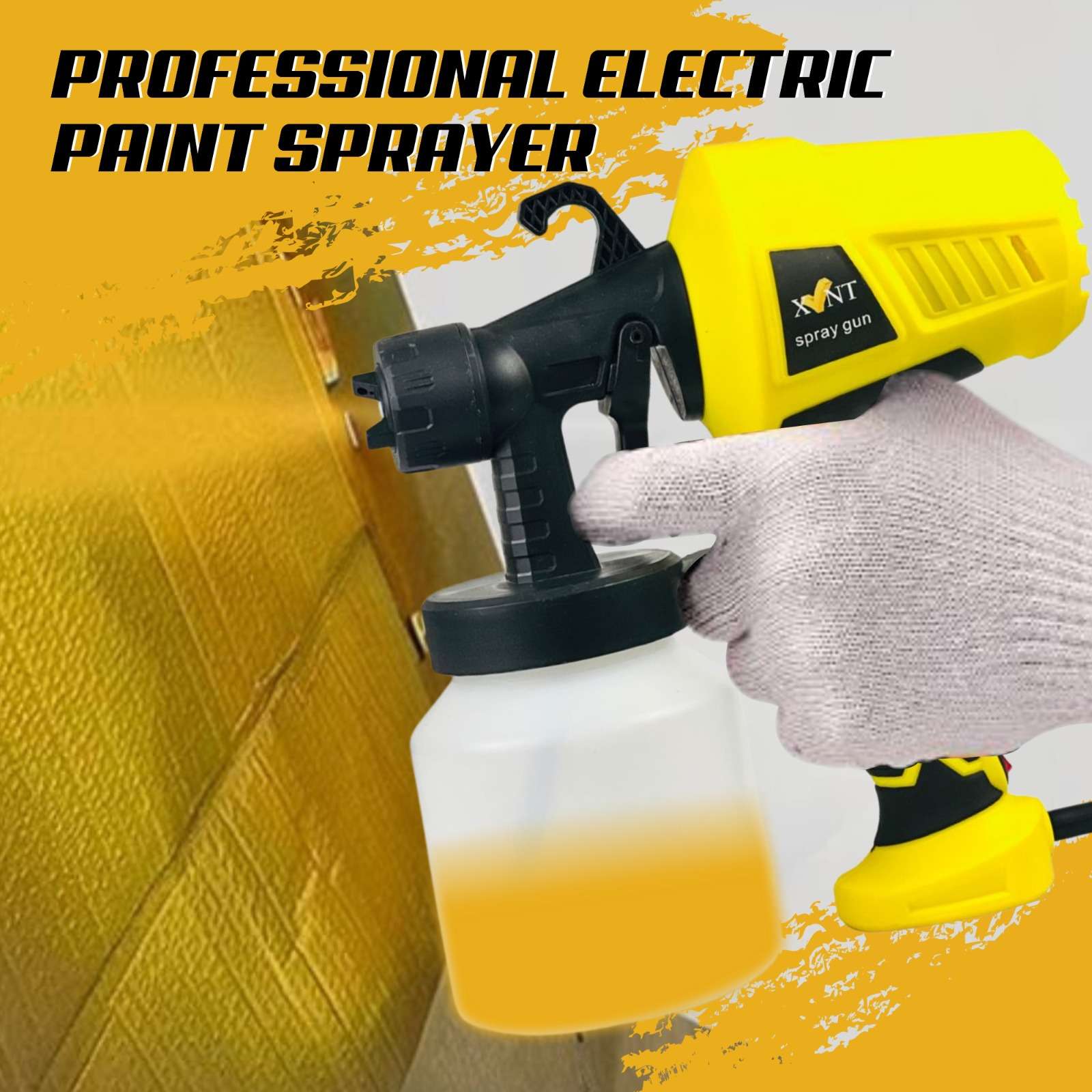 XLNT Electric Paint Spray Gun 500W – XTESG 90