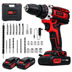 RUTH 21V Cordless Drill Driver Kit 10mm RTCDK14A