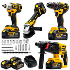 XLNT 48V cordless power tool combo kit front view