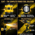 18V cordless drill for wood metal and plastic