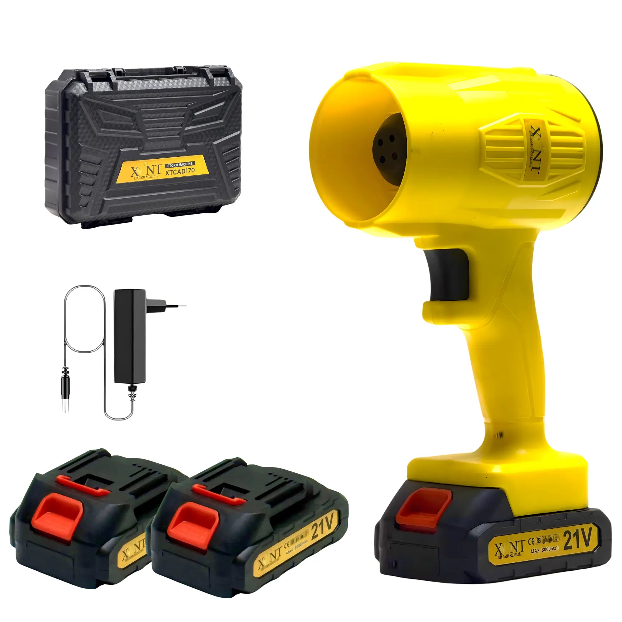 XLNT 21V cordless blower front view