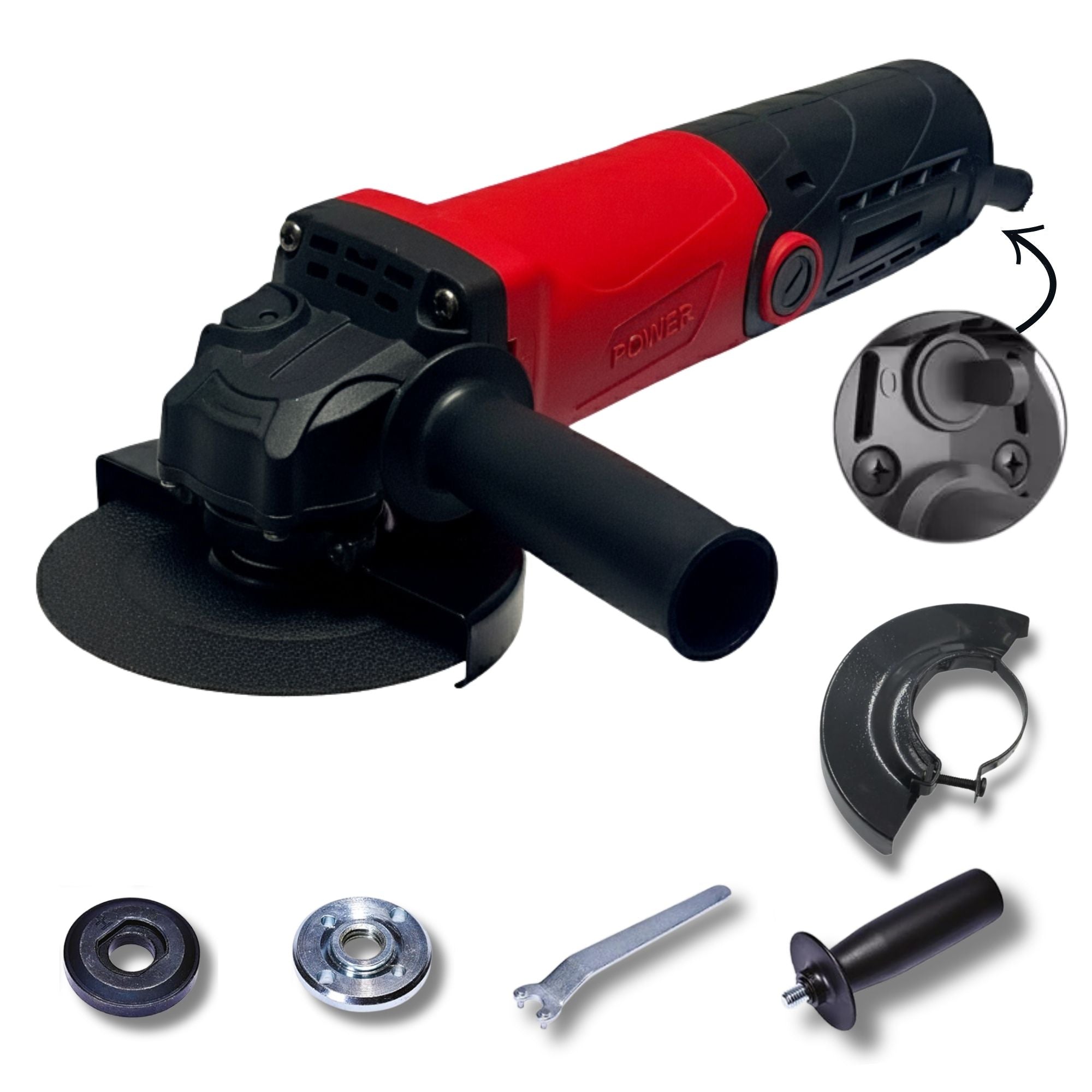 XLNT Angle Grinder 1100W 4 Inch – XTAG1953026