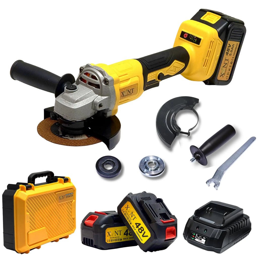 XLNT Cordless Angle Grinder 48v - XTCAG129