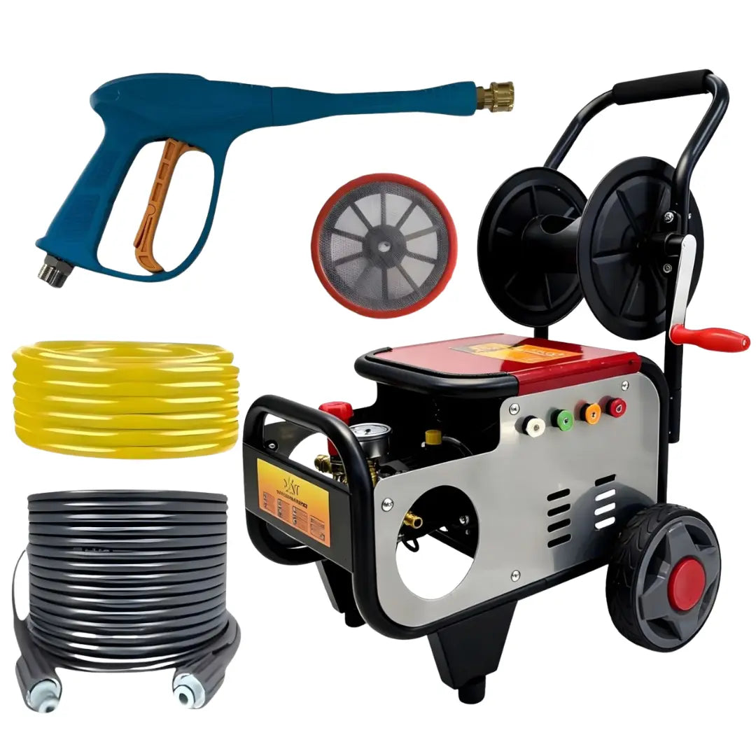 XLNT 3000W High-Pressure Washer 300 Bar, 20 L/min – XTHPW27