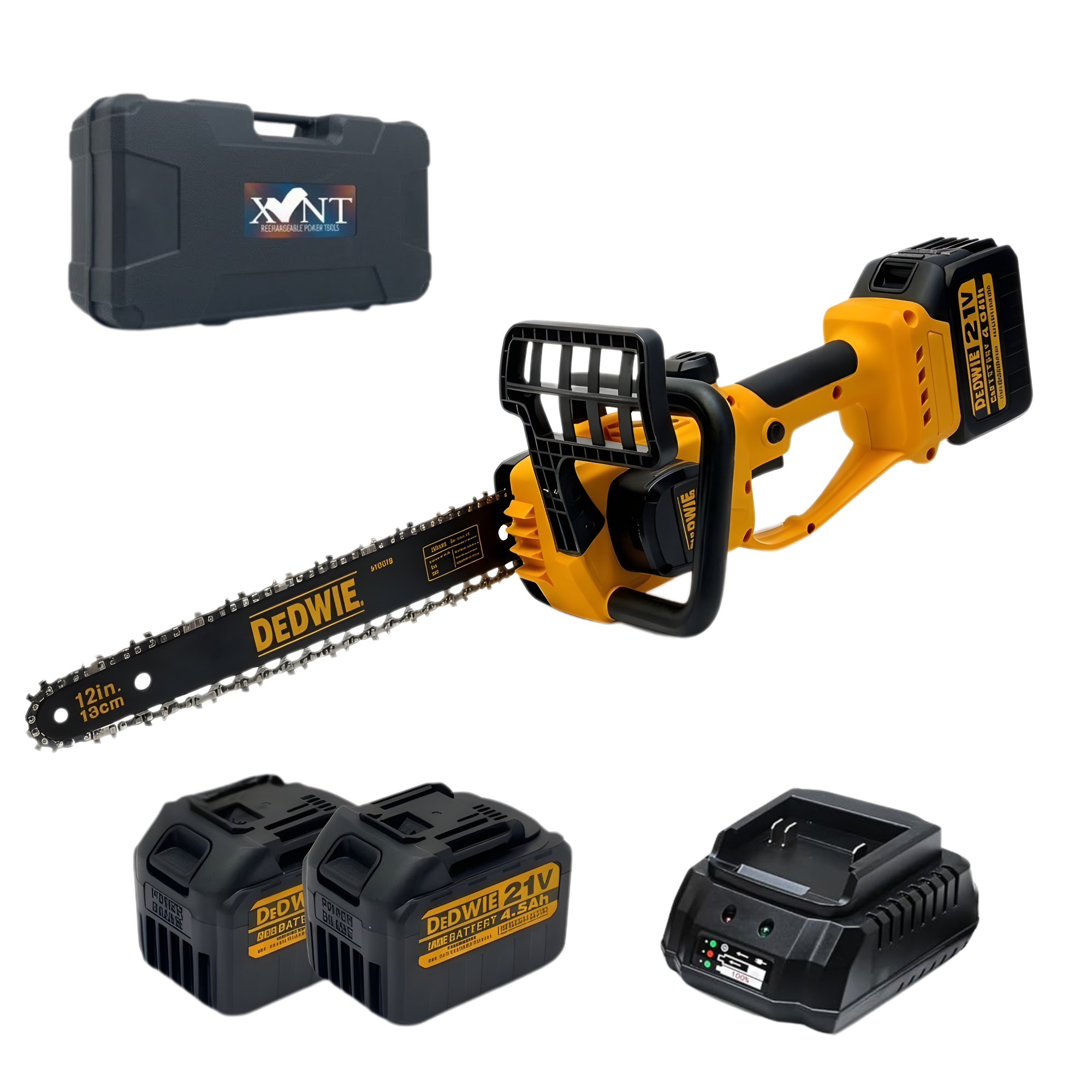 XLNT Cordless  21v Chainsaw 12Inch- XTMLC15712