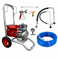 XLNT airless paint sprayer front view
