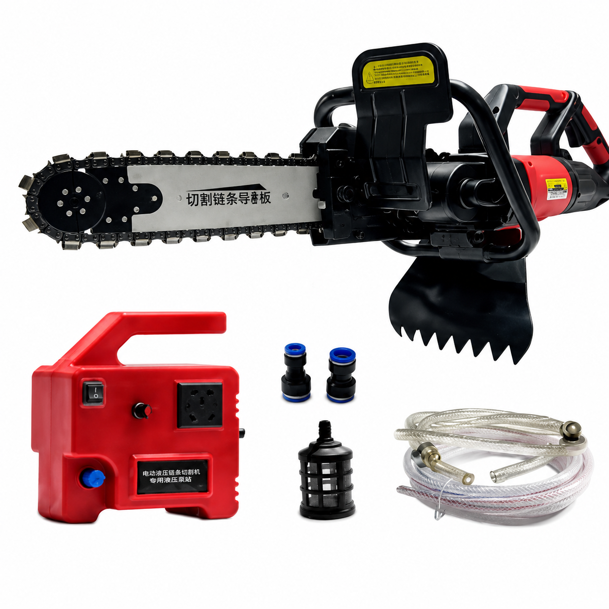 XLNT XT234K350 concrete chain saw front view