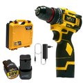 XLNT 18V Brushless Cordless Drill Machine XTCD7418 – High Torque Lithium-Ion Power Drill , Metal & Masonry