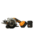 XLNT 21V cordless circular saw front view