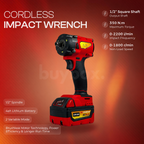 XLNT 4-Tool Cordless Power Combo 13mm XT4COM138