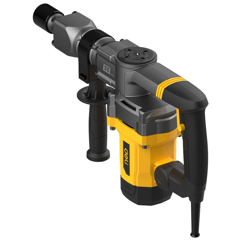 DELI 1250W Demolition Breaker EDC380 - Compact Electric Hammer for Concrete Breaking