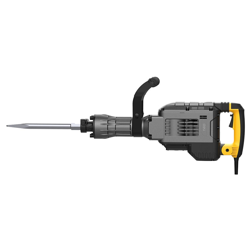DELI 1600W Demolition Breaker EDC390 - Heavy Duty Electric Hammer for Concrete Breaking