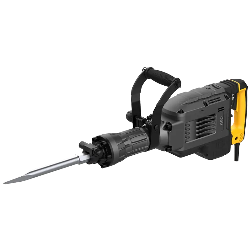 DELI 1600W Demolition Breaker EDC390 - Heavy Duty Electric Hammer for Concrete Breaking