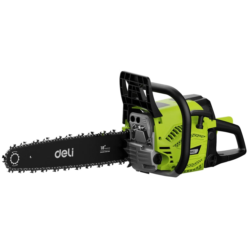 DELI 45CC Gasoline Chainsaw EDE-LJ16-1 - 1700W Compact Petrol Chainsaw for Efficient Wood Cutting