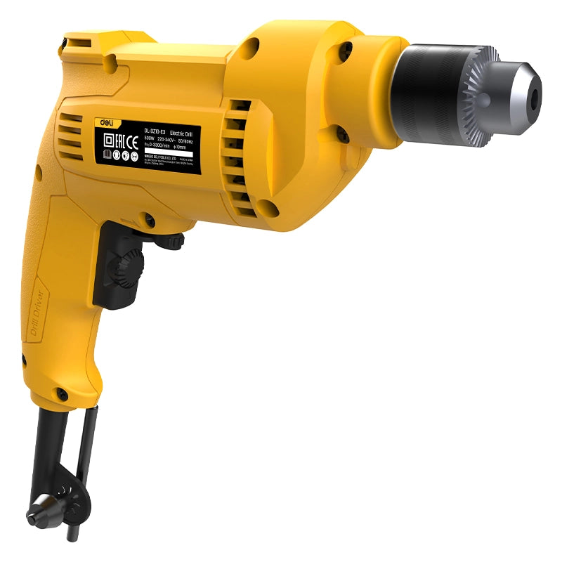 DELI 500W Electric Drill DL-DZ10-E3 - Precision Power Drill with Variable Speed