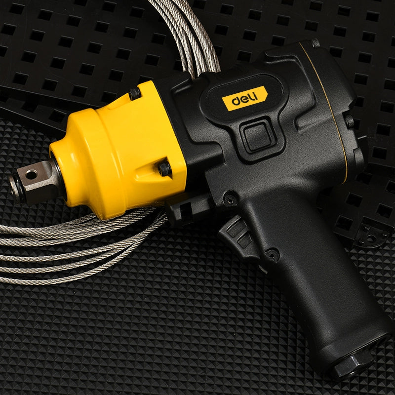 DELI 3/4" Air Impact Wrench EDL-QDB43-1180E1 - 1100Nm Twin Hammer Pneumatic Tool